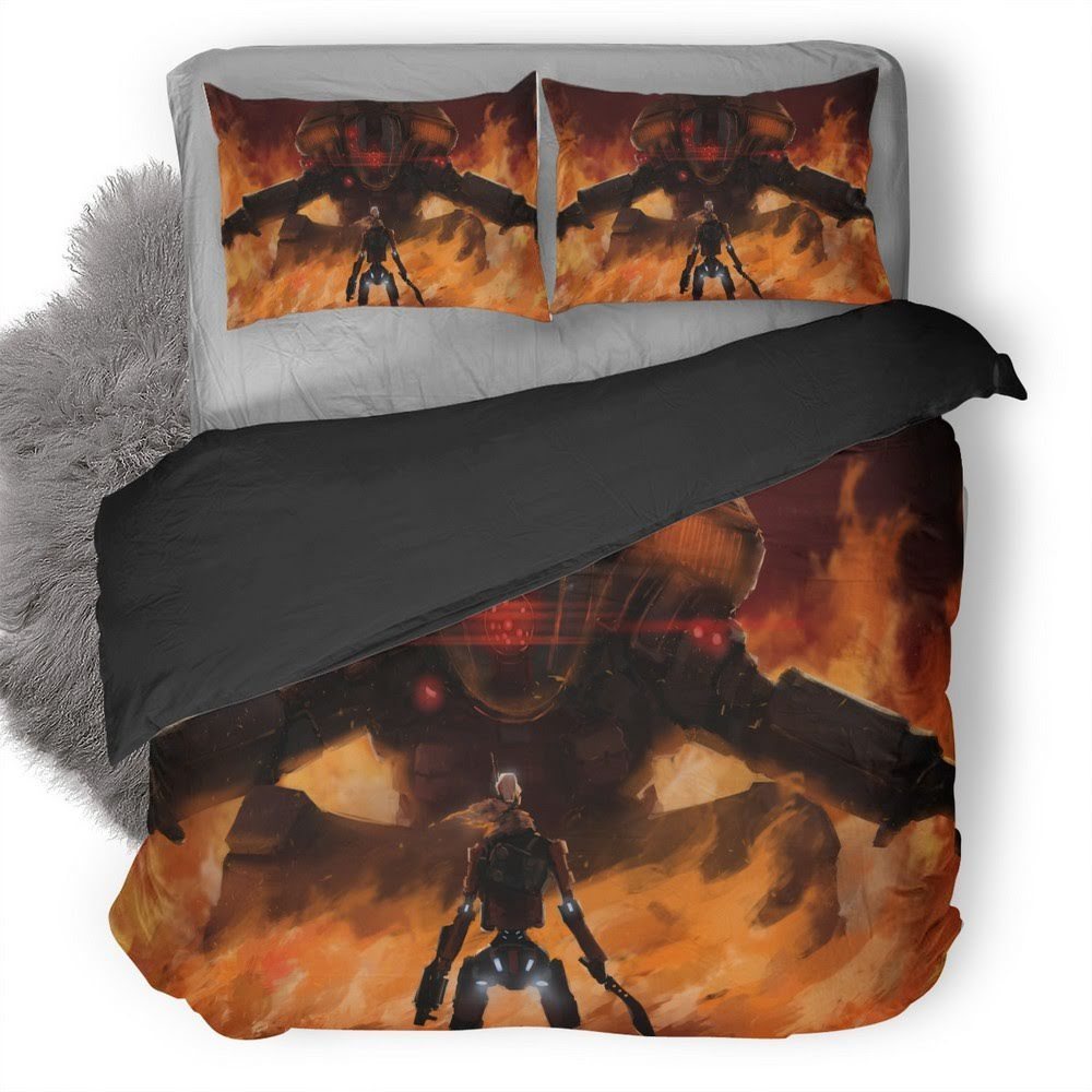 Titanfall 3D Customized Duvet Cover Bedding Set