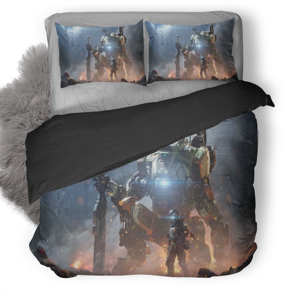 Titanfall 3D Customized Duvet Cover Bedding Set
