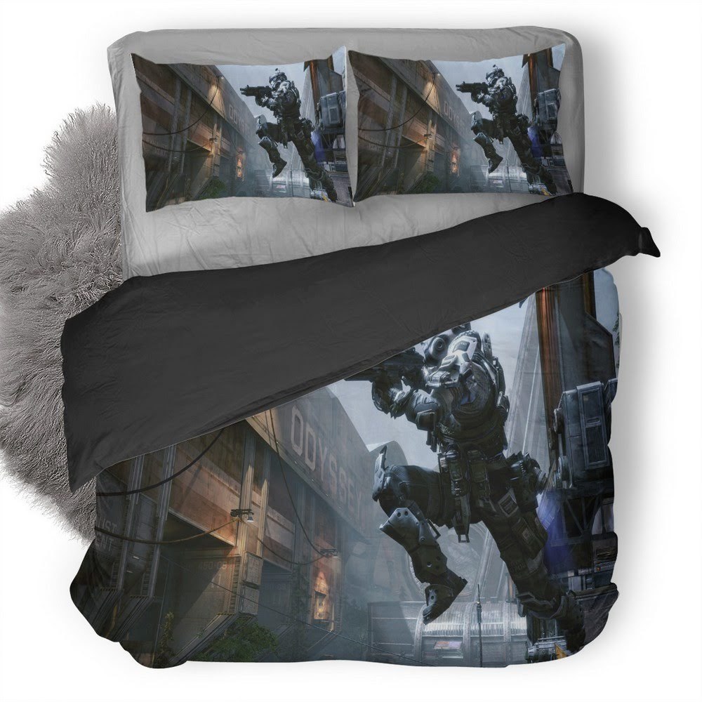 Titanfall 3D Customized Duvet Cover Bedding Set