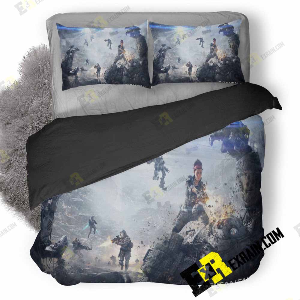 Titanfall 3D Customized Duvet Cover Bedding Set