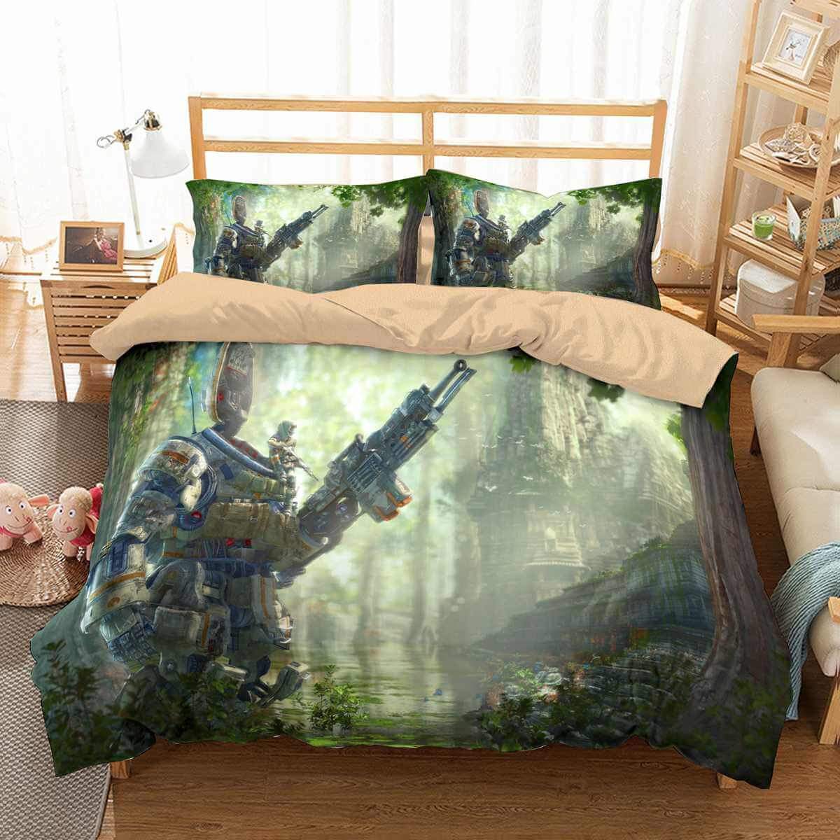 Titanfall 3D Customized Duvet Cover Bedding Set