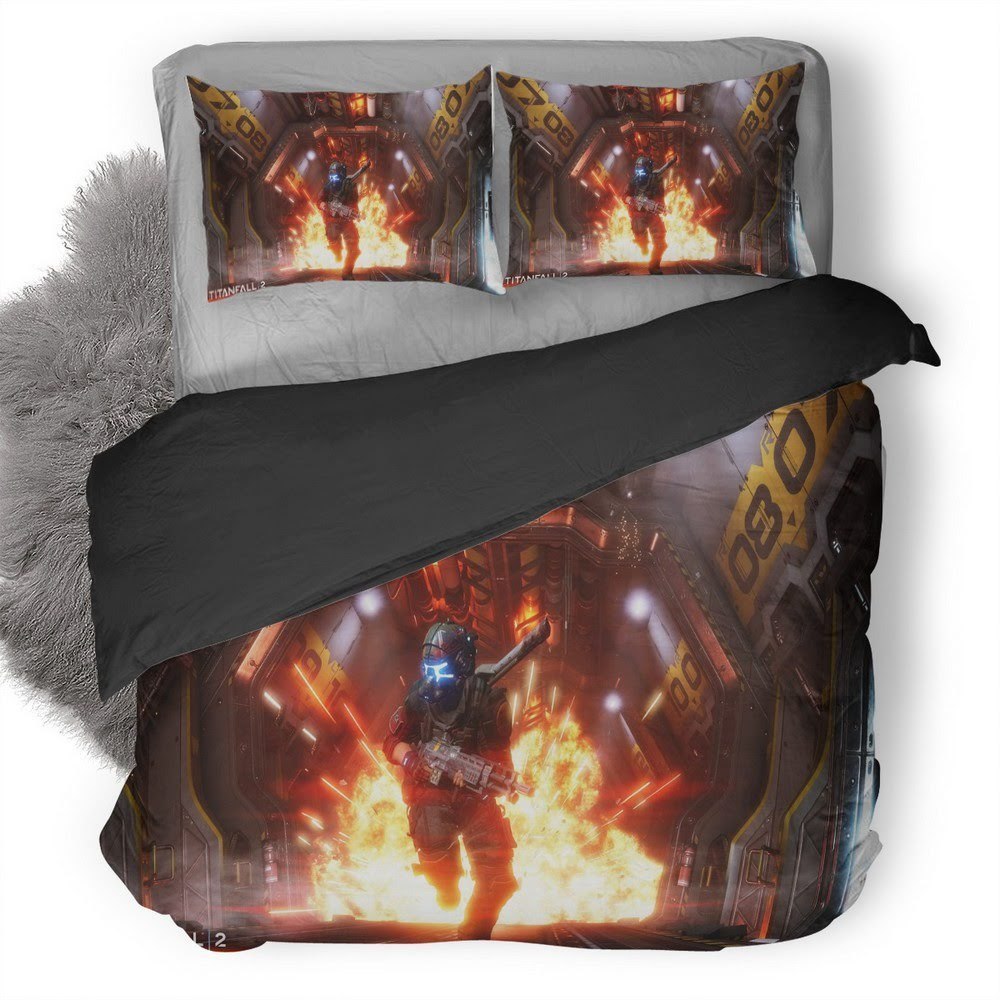 Titanfall 3D Customized Duvet Cover Bedding Set