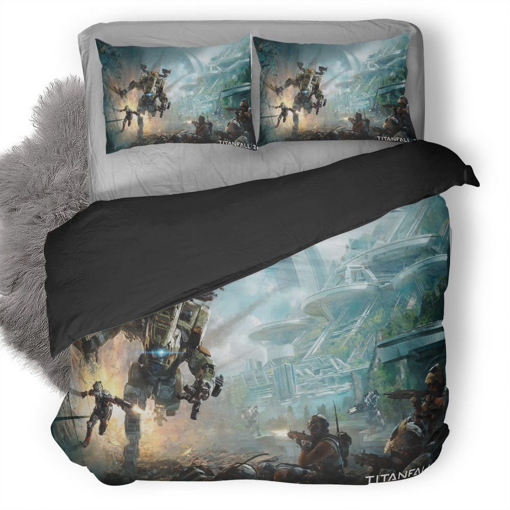 Titanfall 3D Customized Duvet Cover Bedding Set