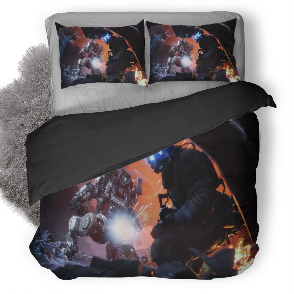 Titanfall 52 3D Customized Duvet Cover Bedding Set