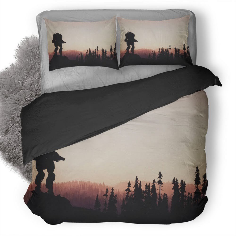 Titanfall 53 3D Customized Duvet Cover Bedding Set