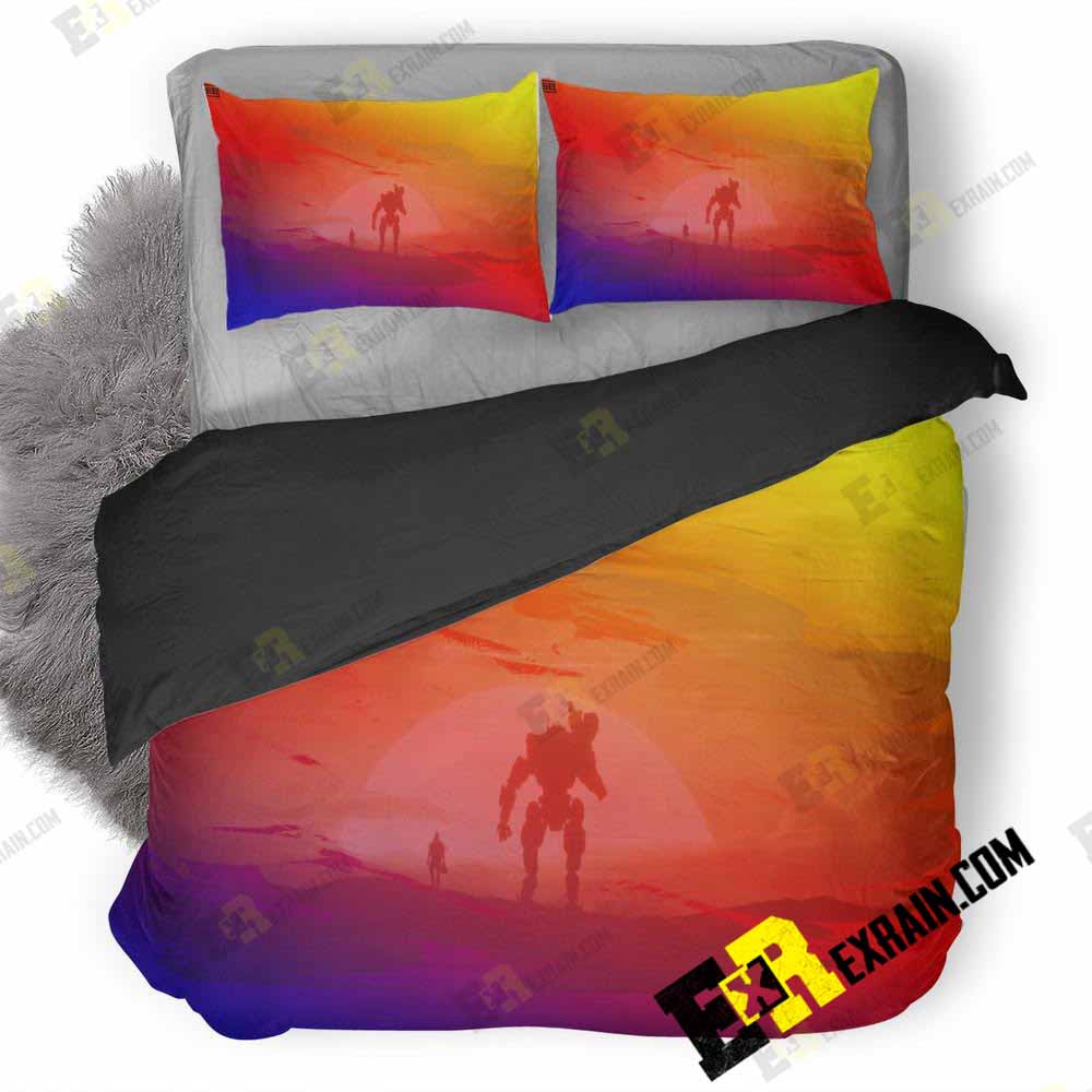 Titanfall Artwork Ya 3D Customized Duvet Cover Bedding Set