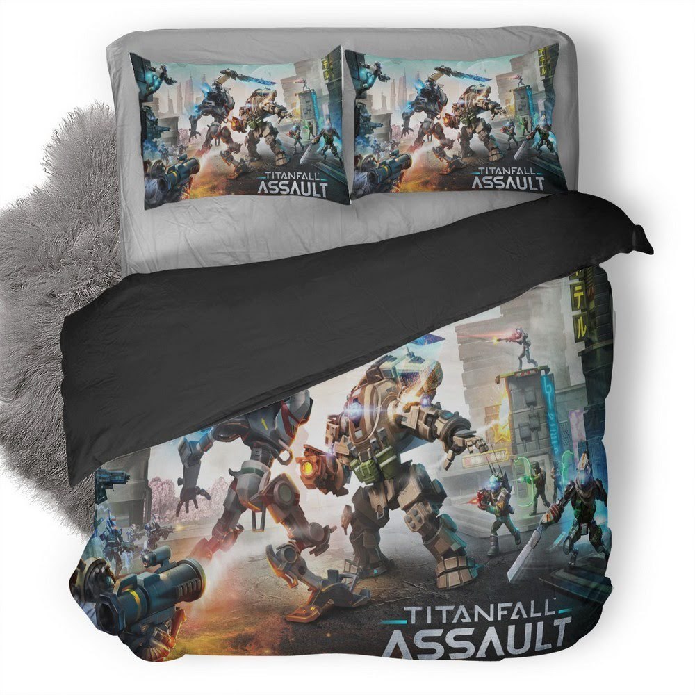 Titanfall Assault 3D Customized Duvet Cover Bedding Set