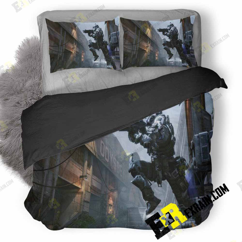 Titanfall Collectors Edition Po 3D Customized Duvet Cover Bedding Set