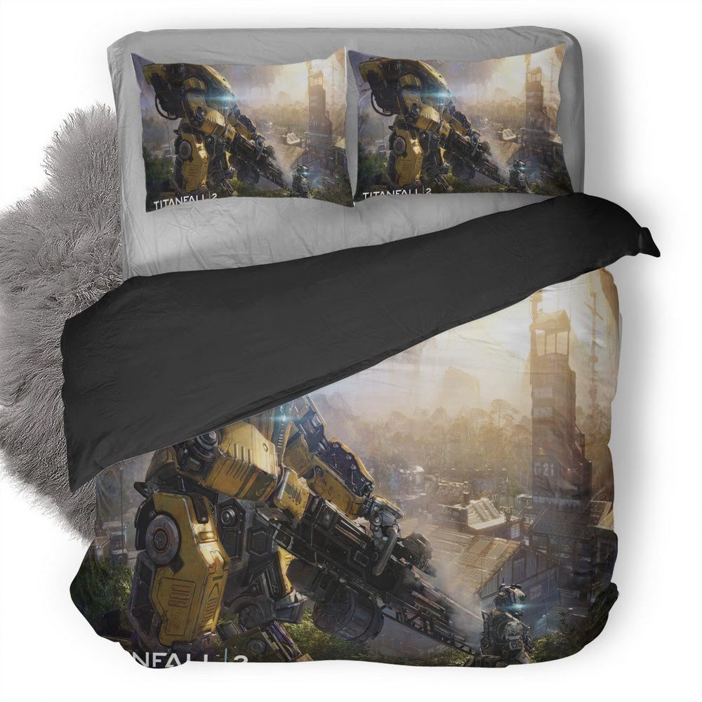 Titanfall Colony Reborn 3D Customized Duvet Cover Bedding Set