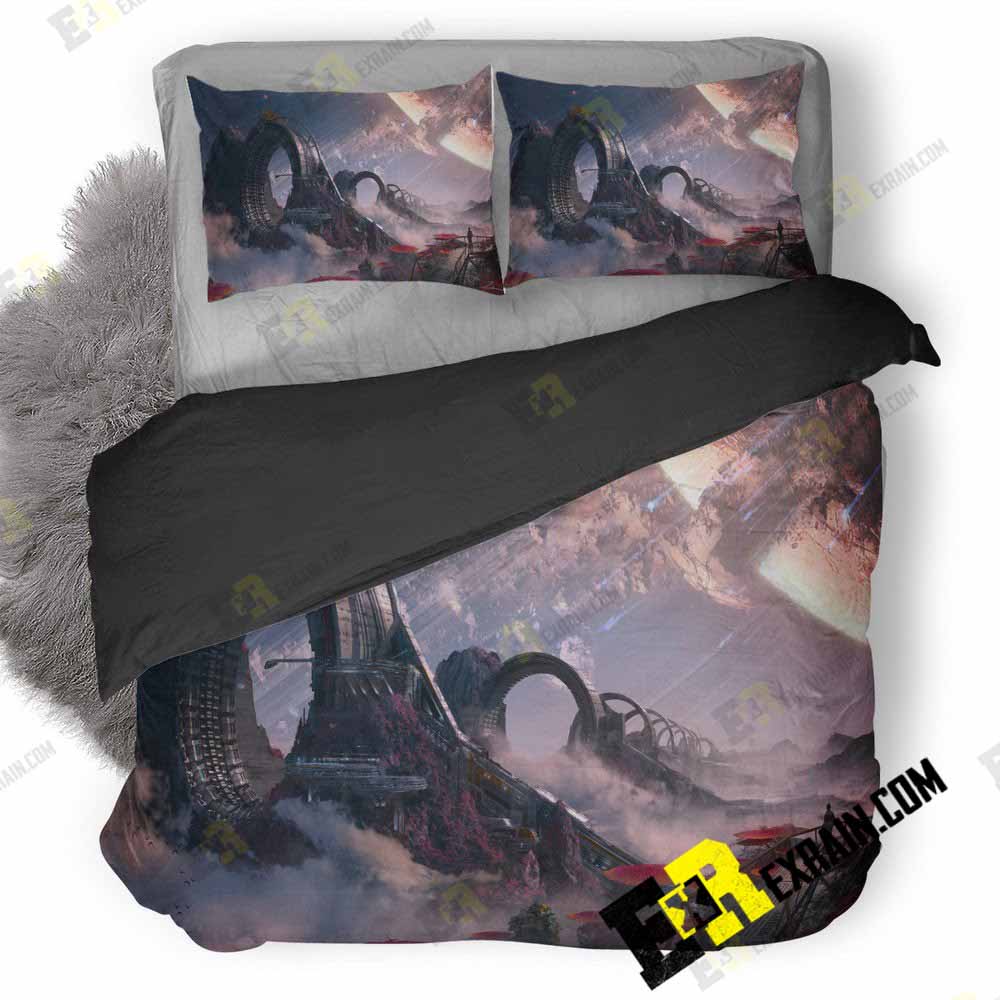 Titanfall Concept Art Do 3D Customized Duvet Cover Bedding Set