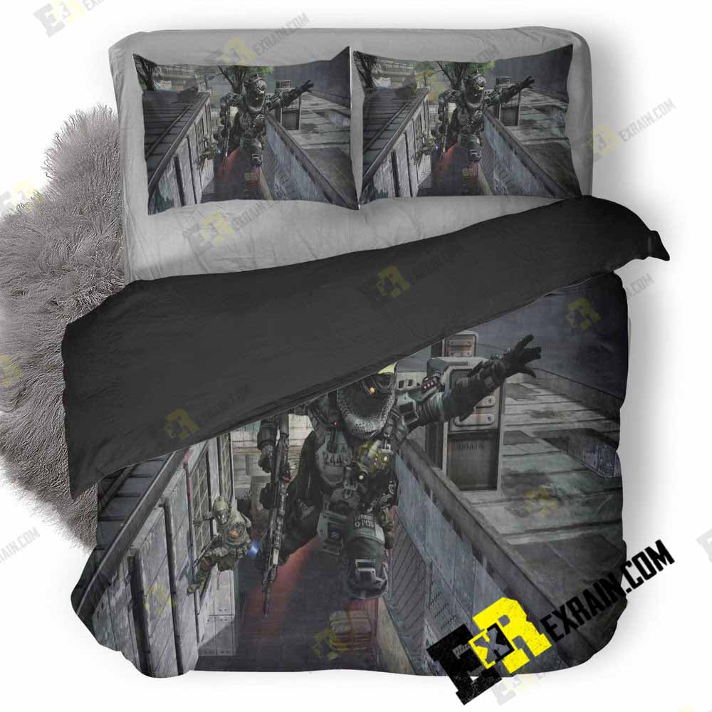 Titanfall Gameplay Wide 3D Customized Duvet Cover Bedding Set