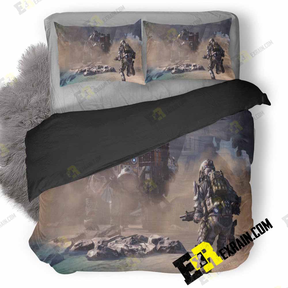 Titanfall Hd Ap 3D Customized Duvet Cover Bedding Set