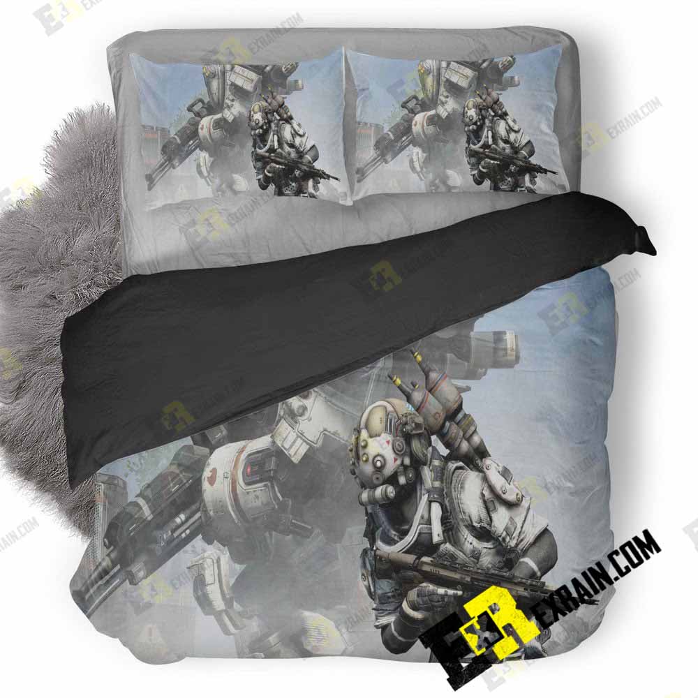 Titanfall Video Game On 3D Customized Duvet Cover Bedding Set