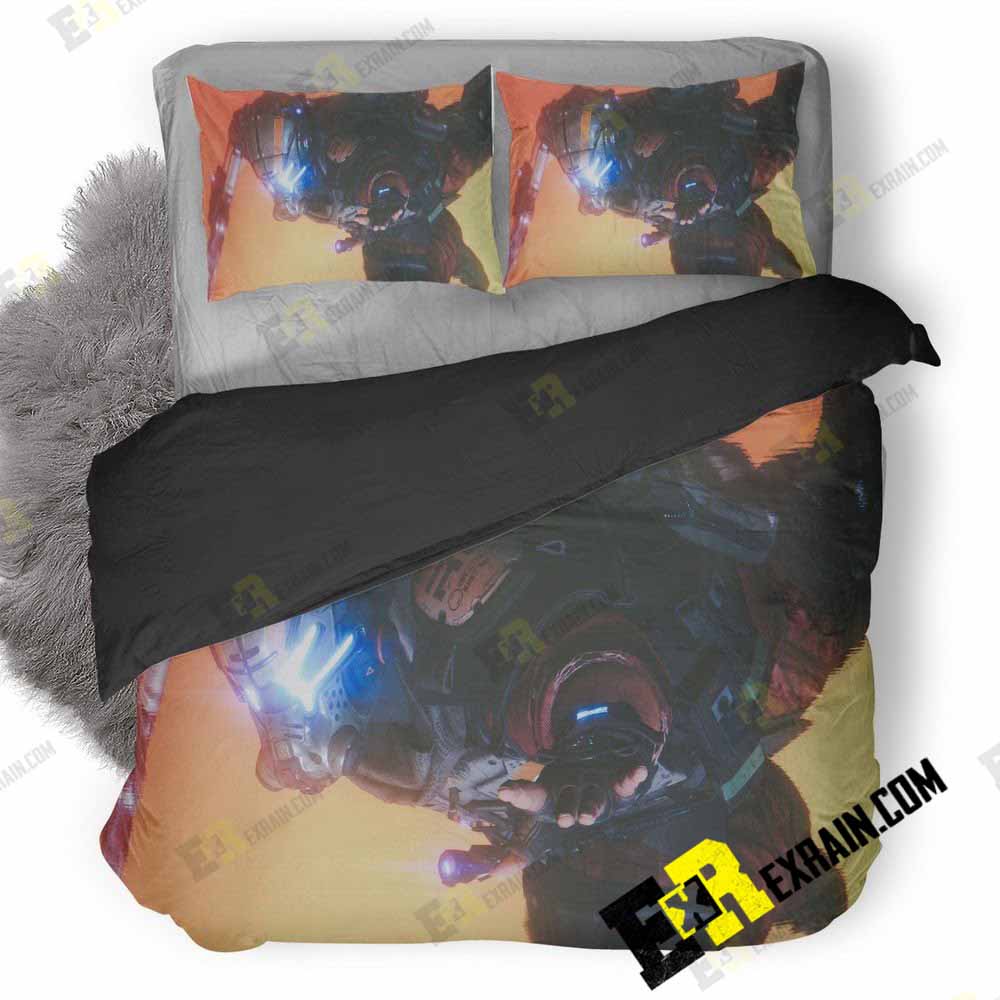 Titanfall Video Games 1C 3D Customized Duvet Cover Bedding Set