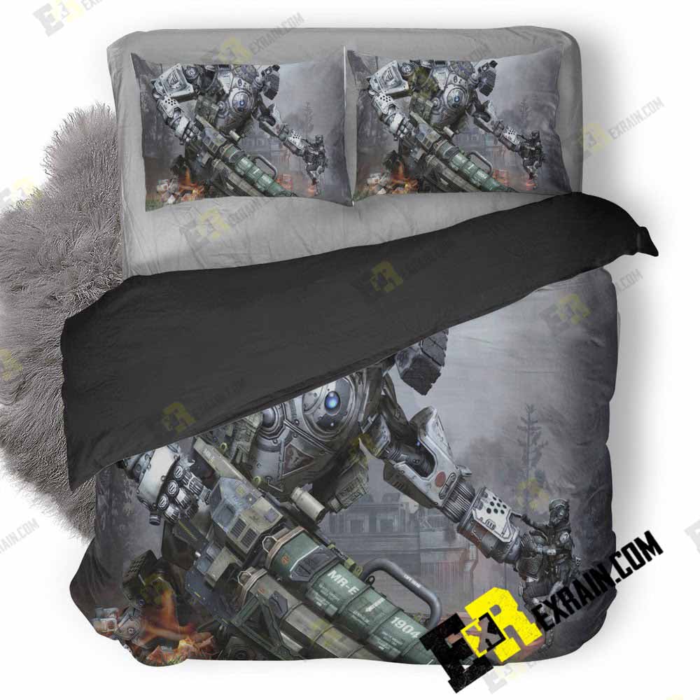 Titanfall Wide 3D Customized Duvet Cover Bedding Set