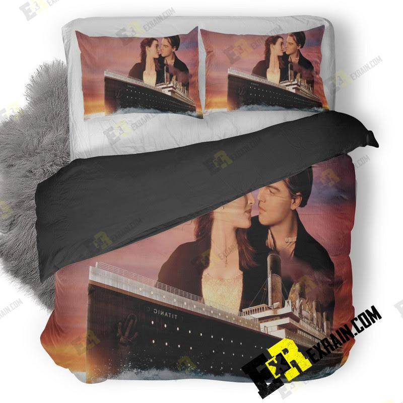 Titanic Movie Full Hd 3D Customized Duvet Cover Bedding Set