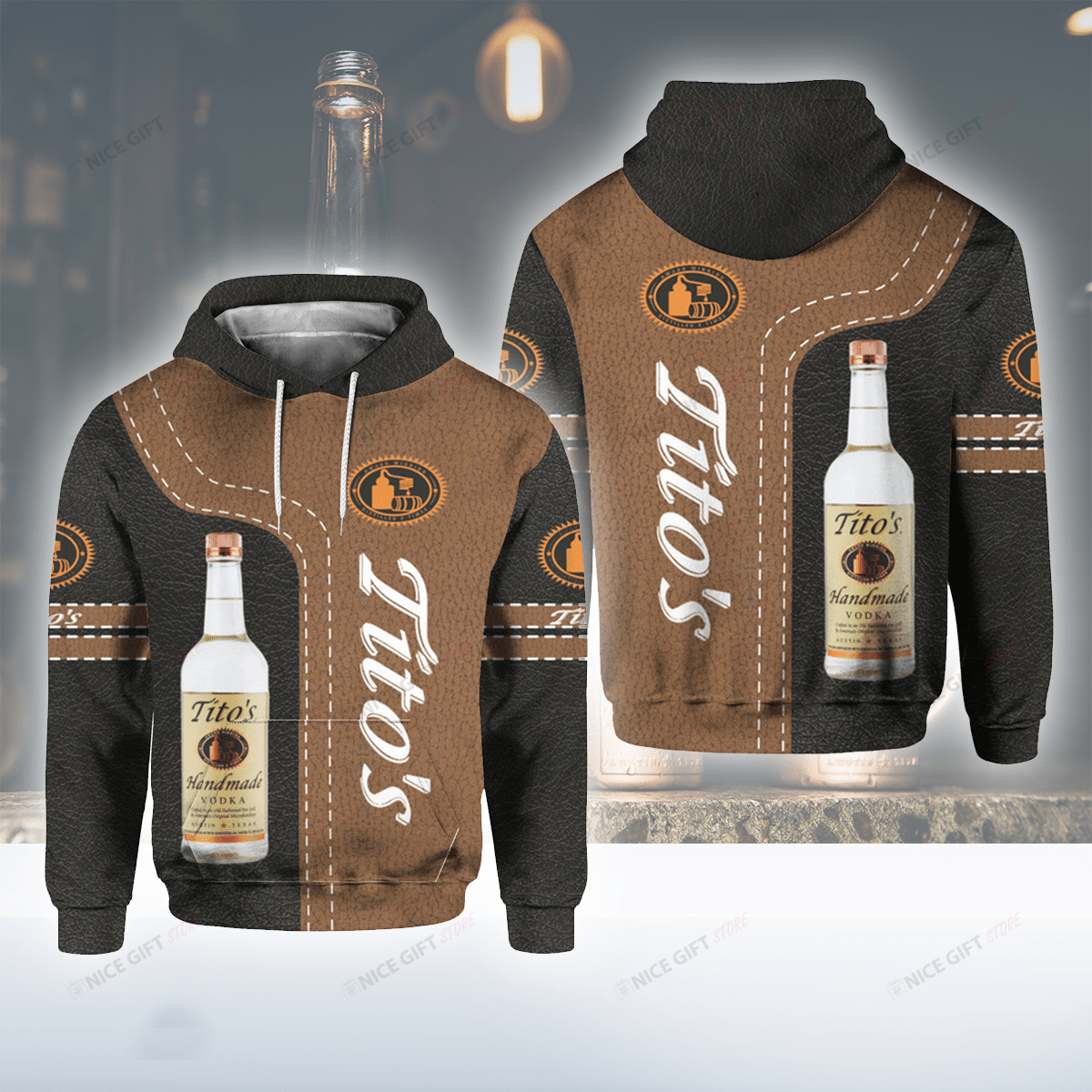 Tito’s Handmade Vodka 3D Hoodie Gift For Fans