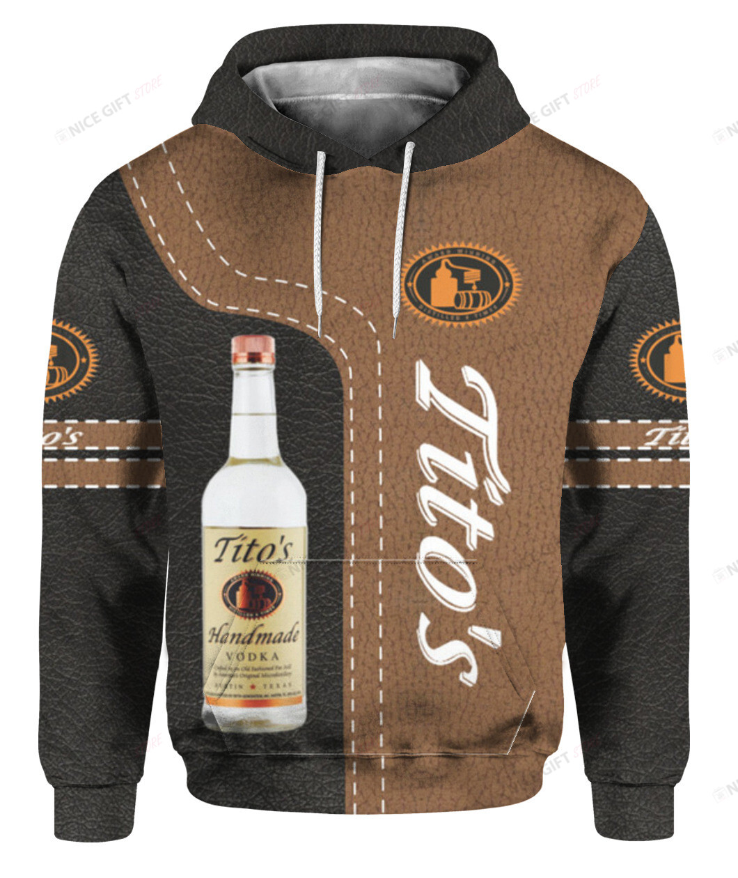 Tito’s Handmade Vodka 3D Hoodie Gift For Fans