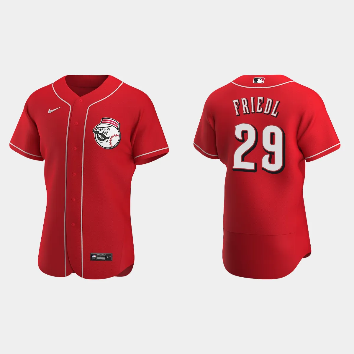 TJ Friedl Cincinnati Reds Jersey - Scarlet