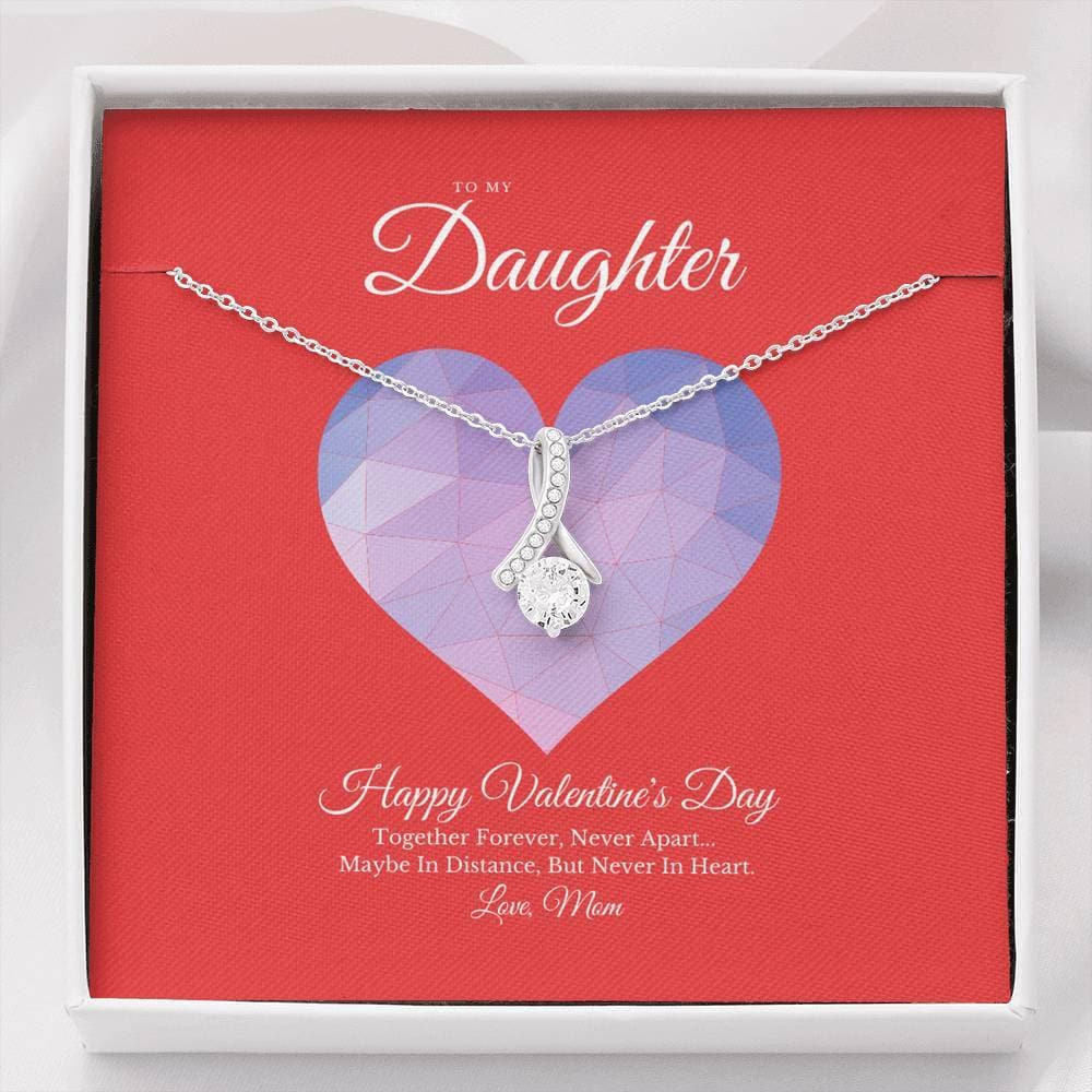 To My Daughter from Mom Valentine’s Day Alluring Beauty Necklace