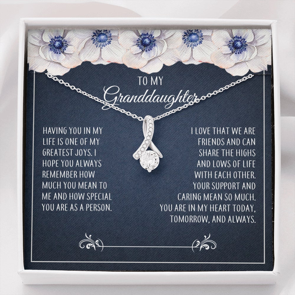 To My Granddaughter – Alluring Beauty Necklace
