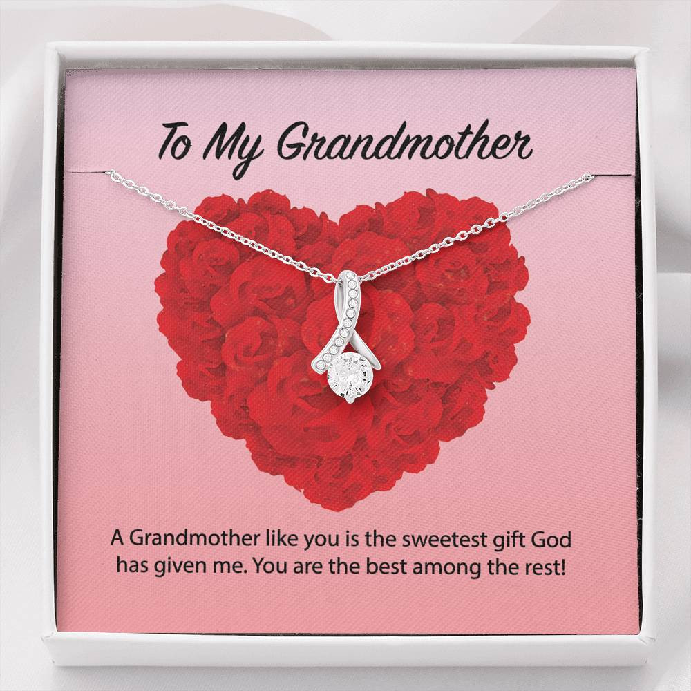To My Grandmother Alluring Beauty Necklace