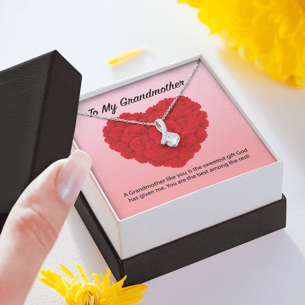 To My Grandmother Alluring Beauty Necklace