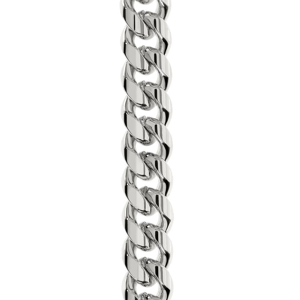 To My Great Grandson – Great Heart Love, Grandpa – Cuban Link Chain Necklace