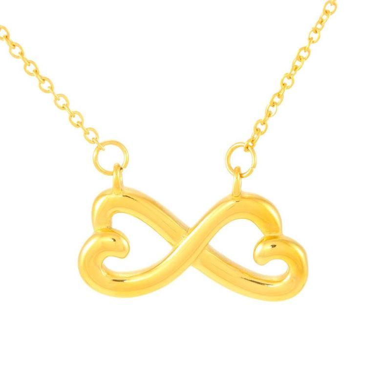 To My Mom – You Take My Hand – Infinity Heart Necklace Mom Necklace Jewelry Gifts For Mom, Birthday Gifts For Mom,s For Mom