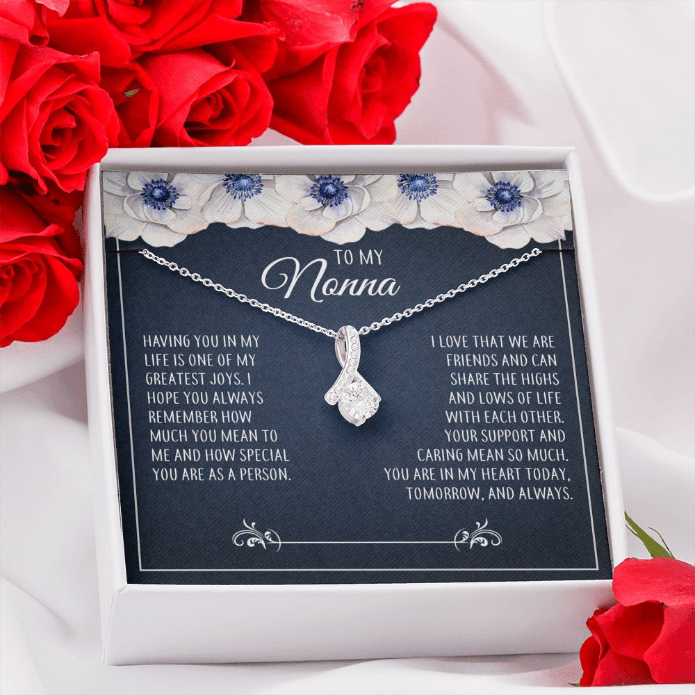 To My Nonna – Alluring Beauty Necklace