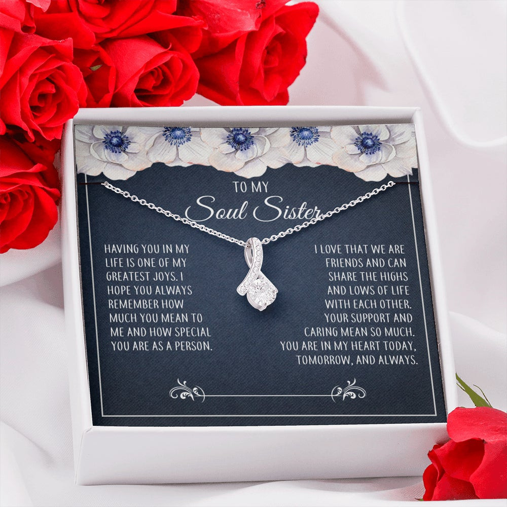 To My Soul Sister – Alluring Beauty Necklace