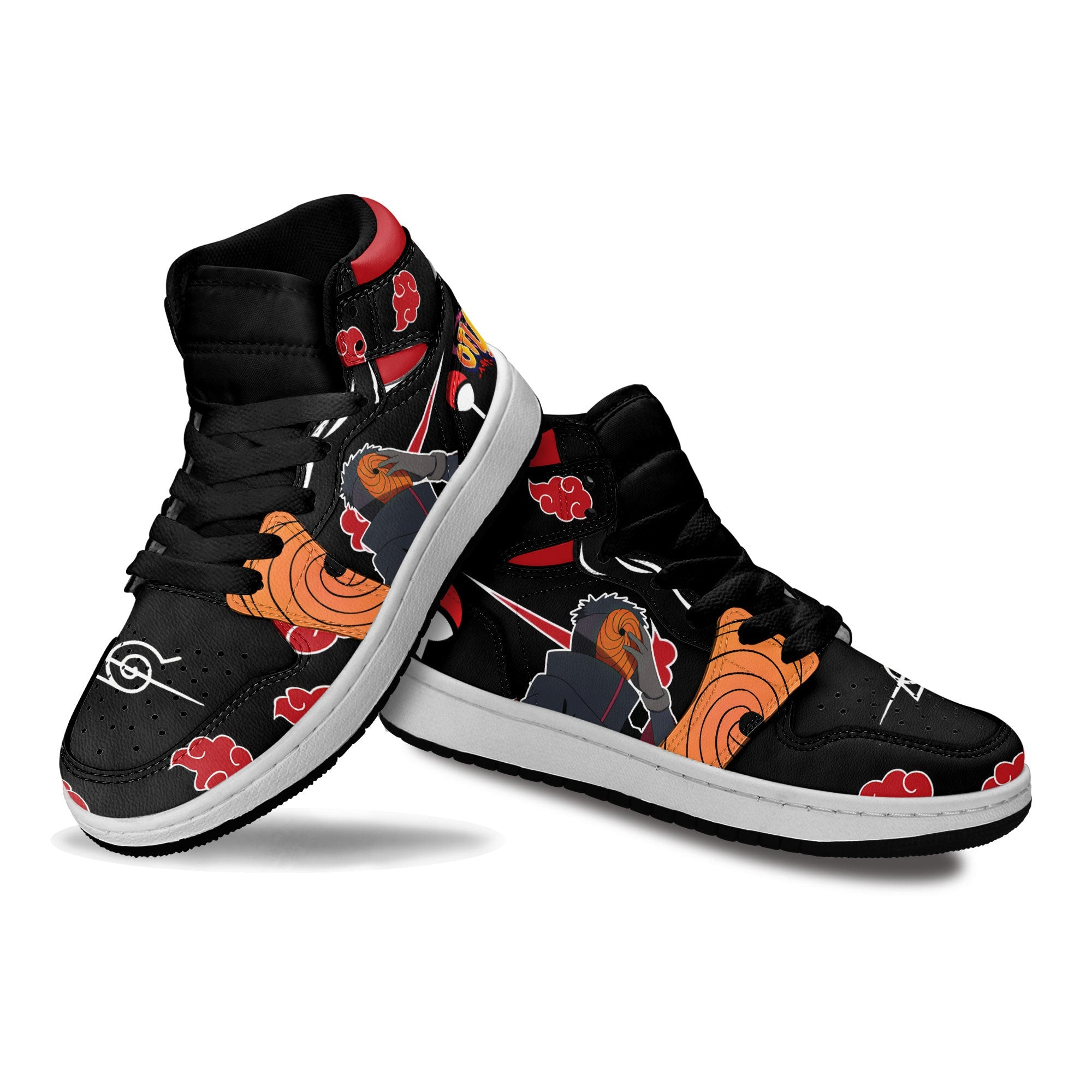 Tobi Akatsuki Kids Sneakers Custom Anime NRT Shoes For Kids