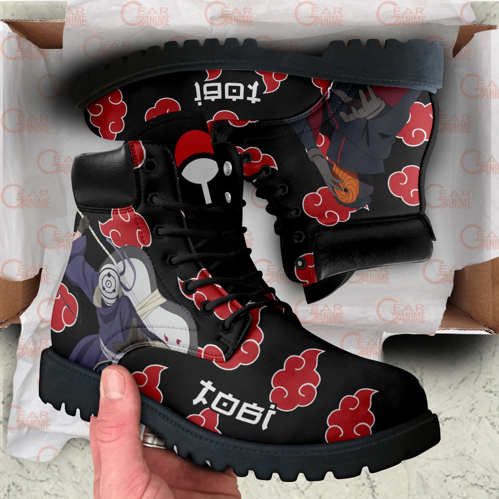 Tobi Boots Custom Shoes For Anime Fans