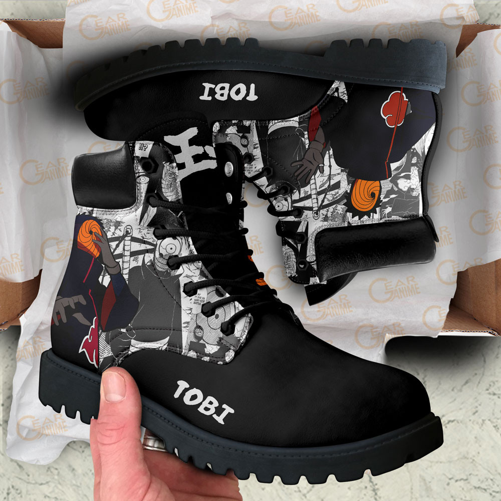 Tobi Boots Manga Anime Custom Shoes