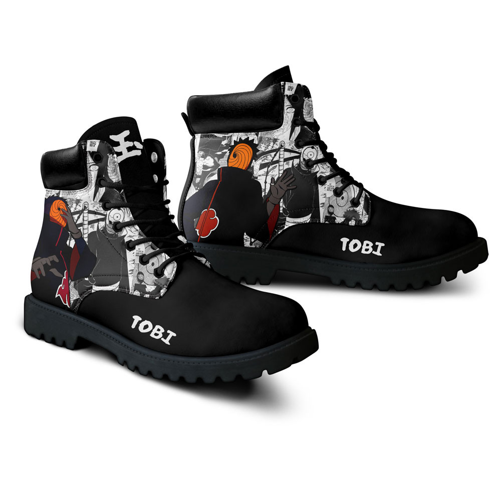 Tobi Boots Manga Anime Custom Shoes