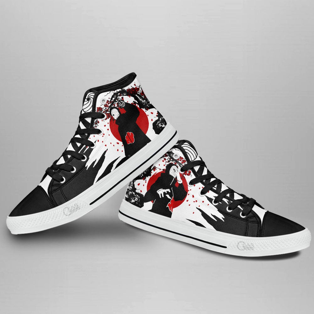 Tobi High Top Shoes Custom NRT Anime Sneakers Japan Style