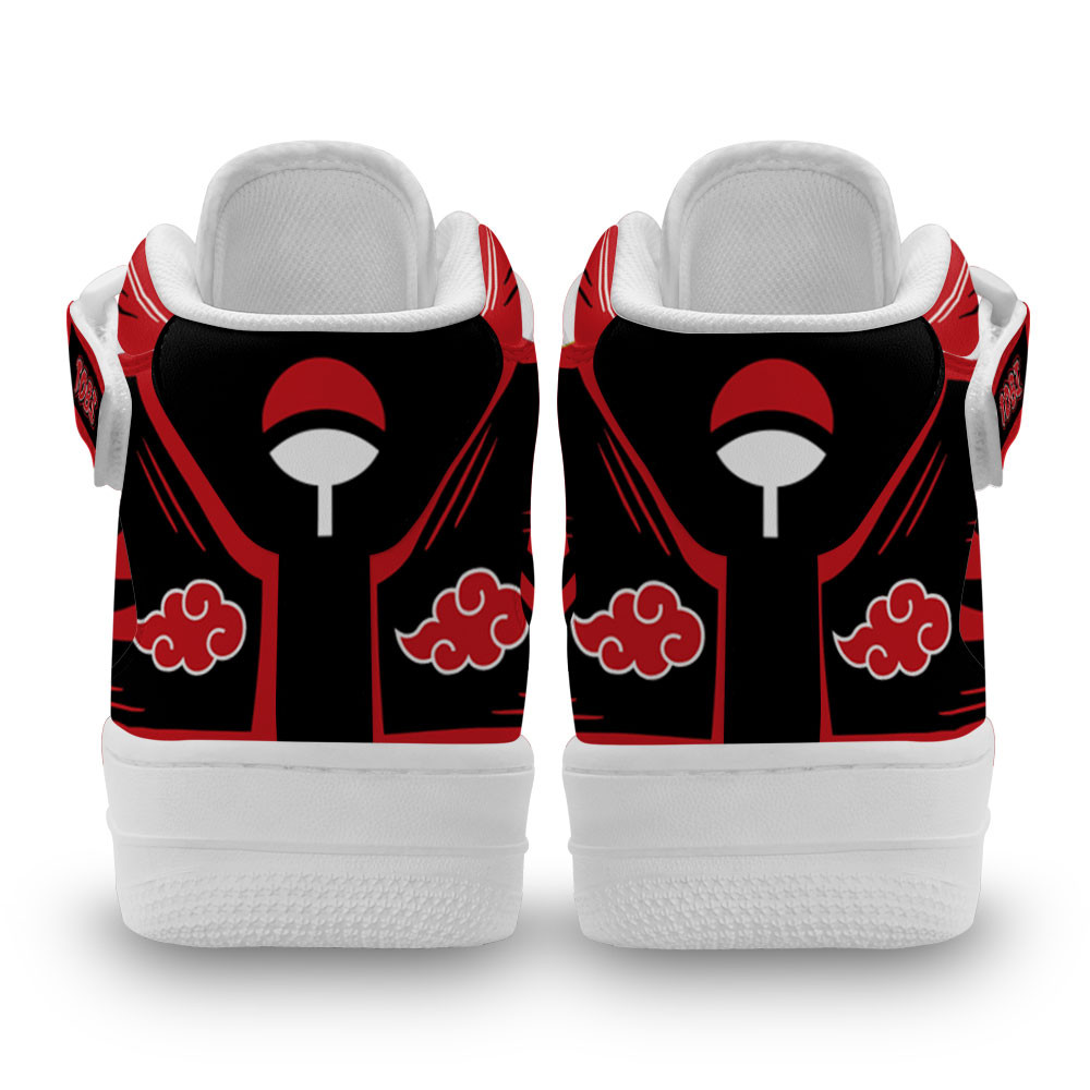 Tobi Sneakers Air Mid Custom Anime Akatsuki Shoes