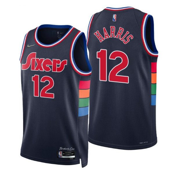 Tobias Harris Philadelphia 76ers City Edition Player Jersey - All Stitched