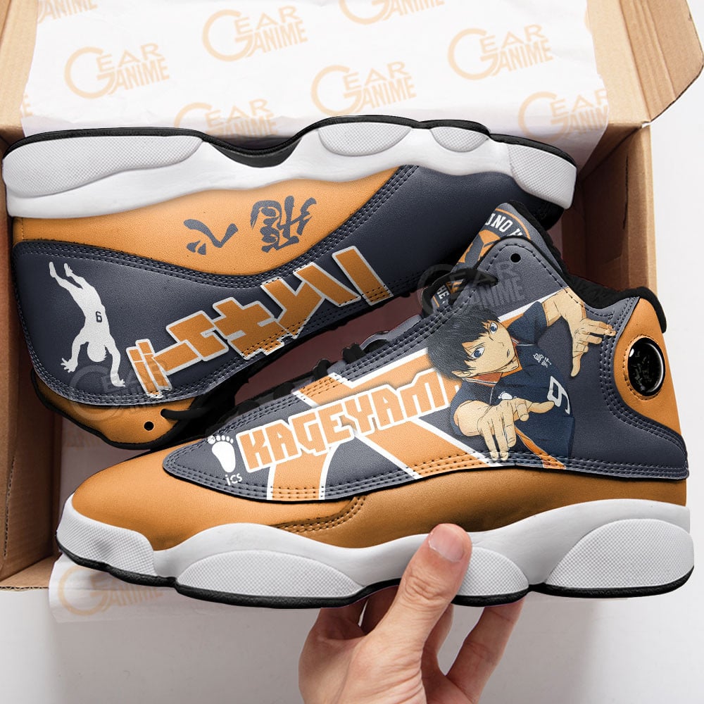 Tobio Kageyama JD13 Sneakers Haikyuu Custom Anime Shoes