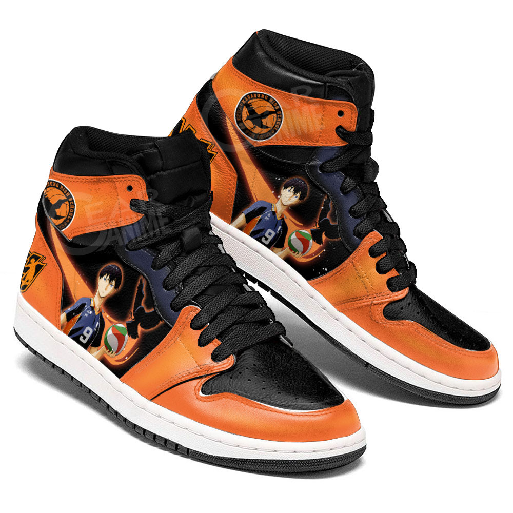 Tobio Kageyama JD1s Sneakers Haikyuu Anime Shoes, Air Jordan Hightop