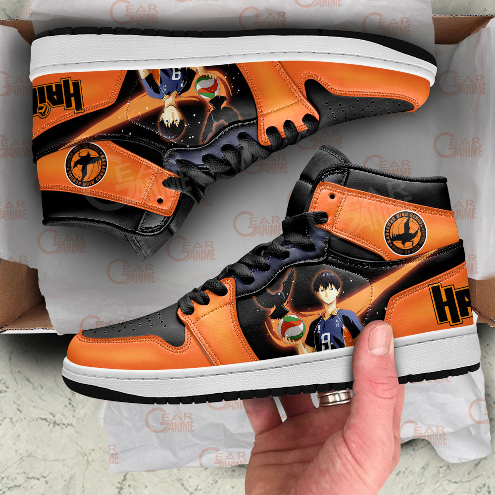 Tobio Kageyama JD1s Sneakers Haikyuu Anime Shoes, Air Jordan Hightop
