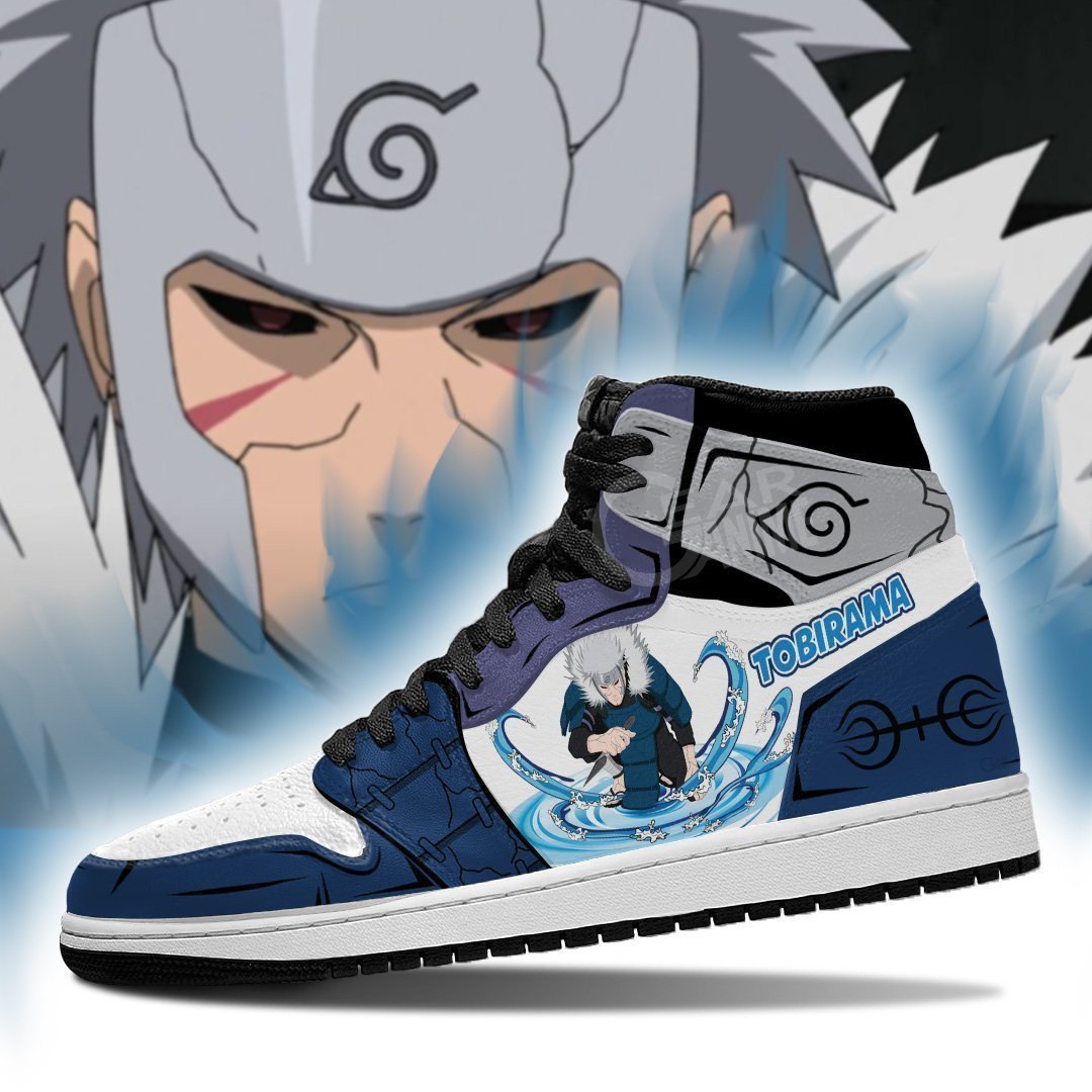Tobirama Senju JD1s Sneakers Edo-Tensei Anime JD1s Sneakers, Air Jordan Hightop