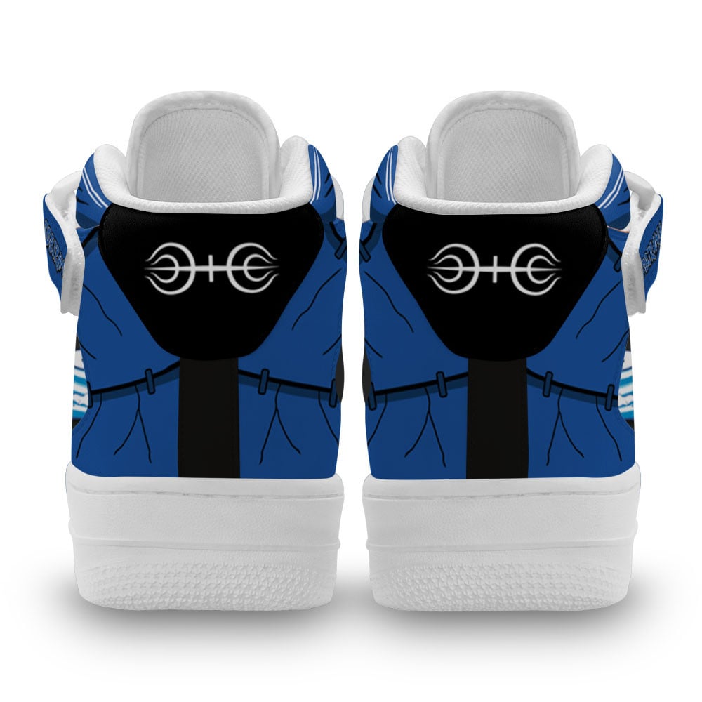 Tobirama Senju Sneakers Air Mid Custom Anime NRT Shoes