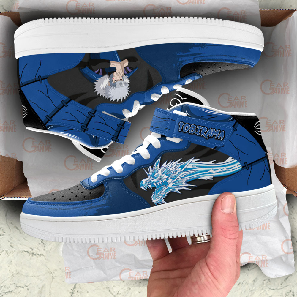 Tobirama Senju Sneakers Air Mid Custom Anime NRT Shoes