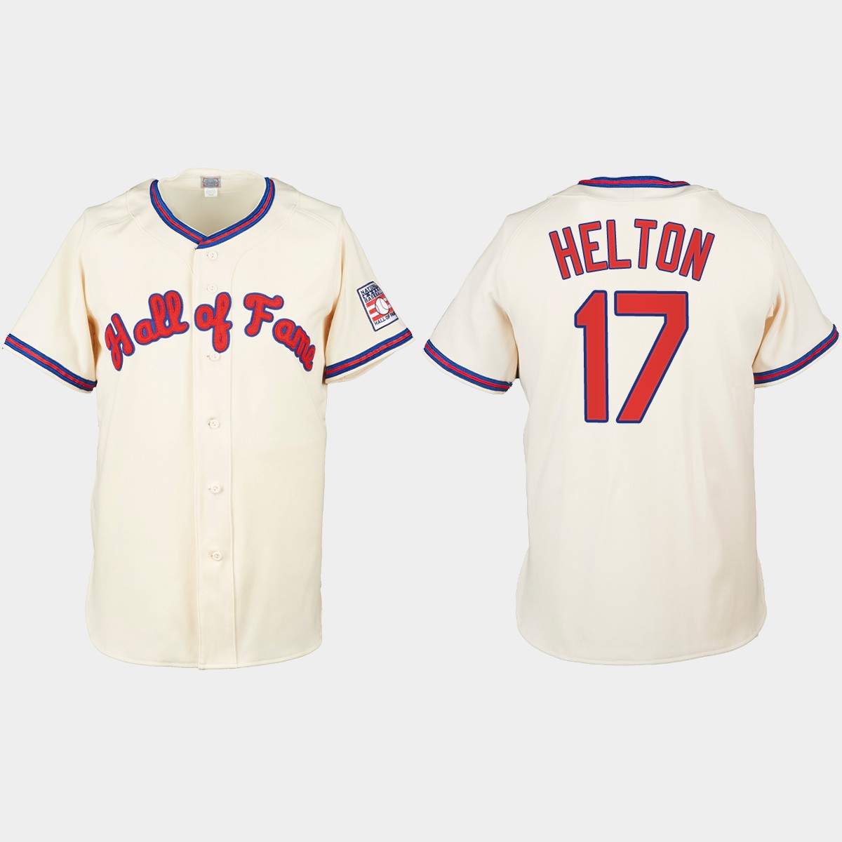 Todd Helton 2022 Hall of Fame Jersey - Cream