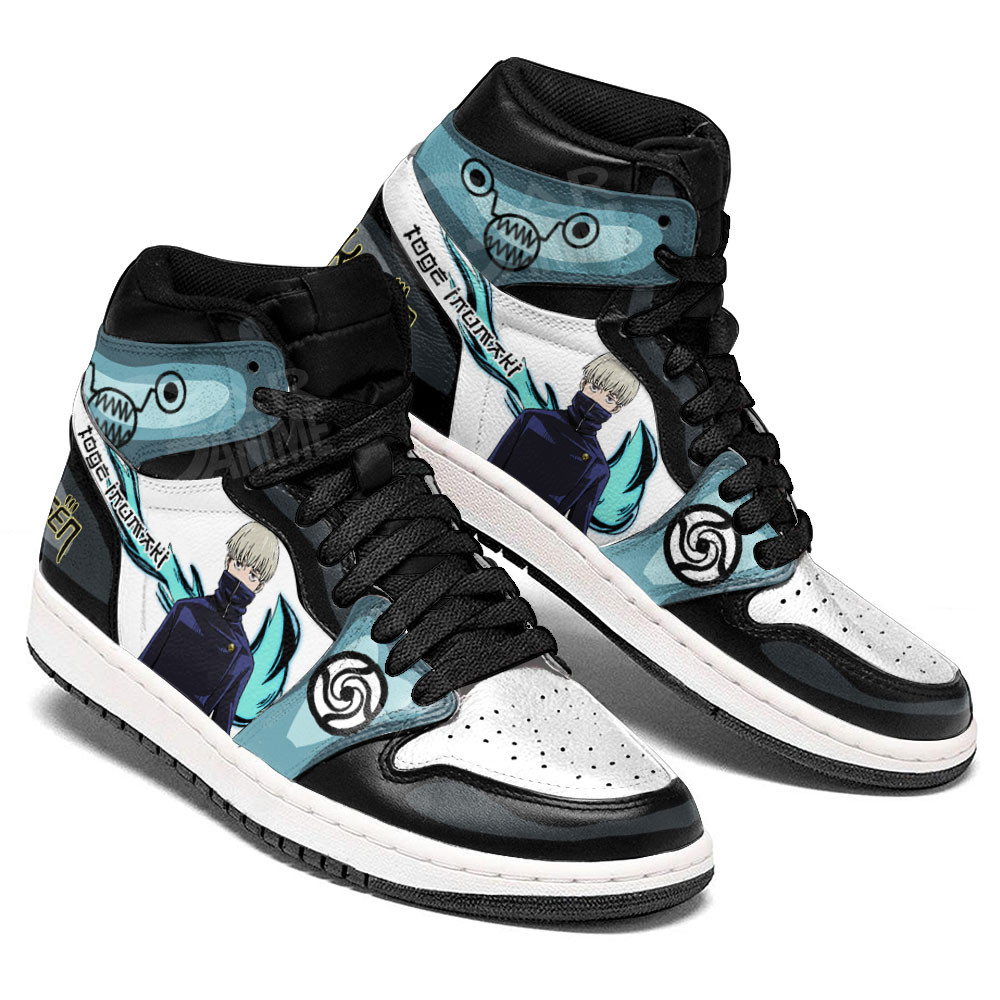 Toge Inumaki JD1s Sneakers Jujutsu Kaisen Anime Shoes, Air Jordan Hightop