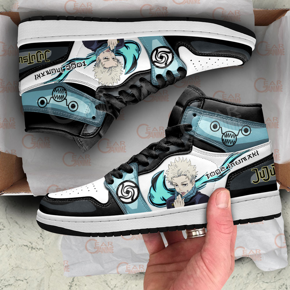 Toge Inumaki JD1s Sneakers Jujutsu Kaisen Anime Shoes, Air Jordan Hightop