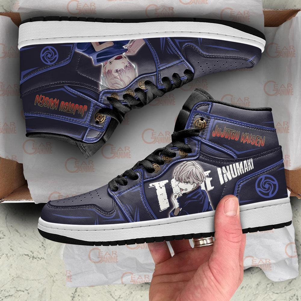 Toge Inumaki JD1s Sneakers Jujutsu Kaisen Anime Shoes, Air Jordan Hightop