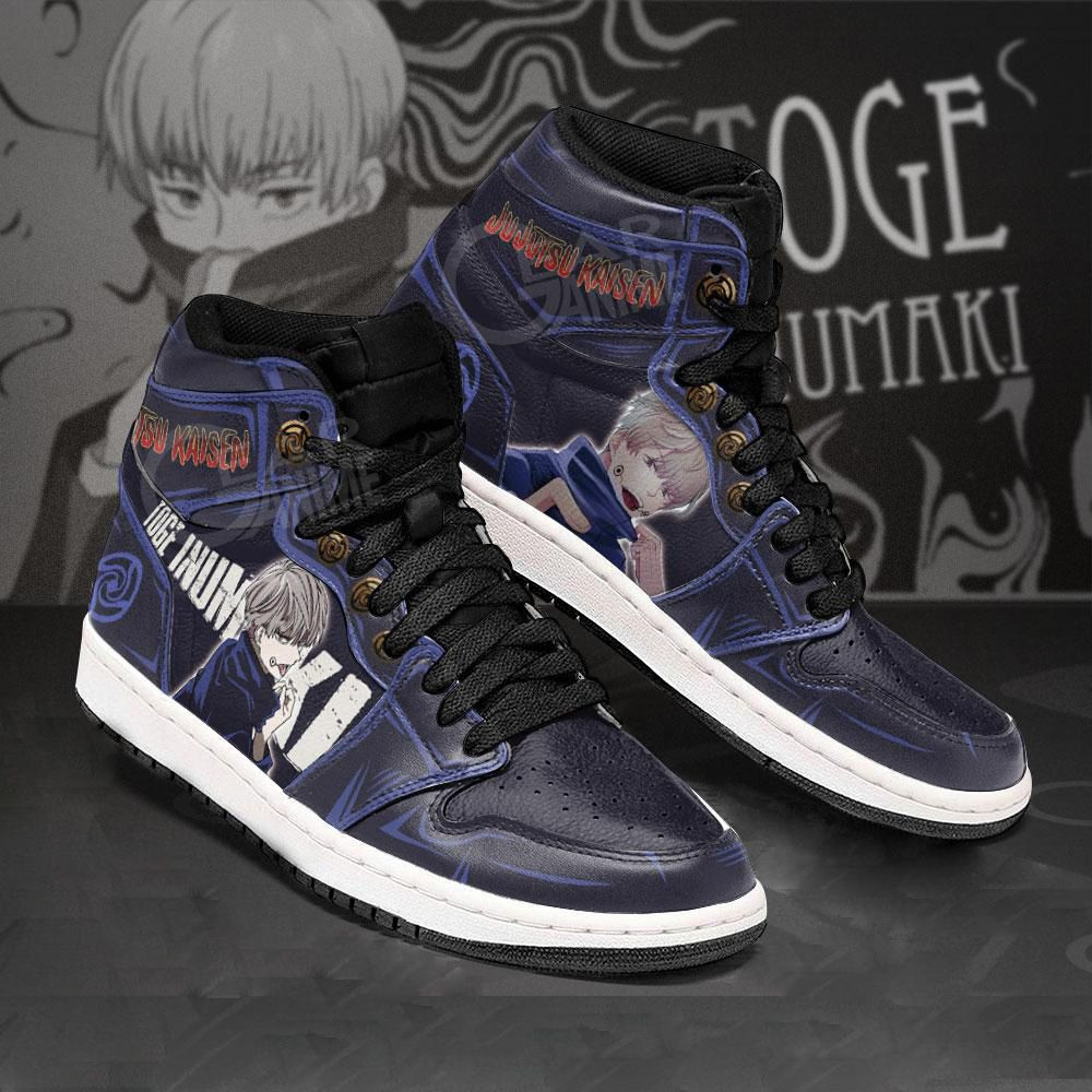Toge Inumaki Jujutsu Kaisen Anime 1 High Top Air Jordan Sneaker, Air Jordan Hightop