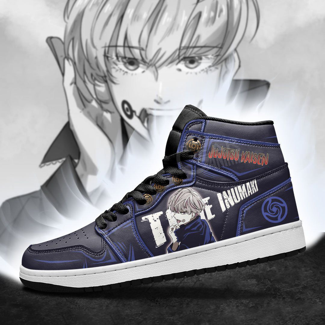 Toge Inumaki Jujutsu Kaisen Anime 1 High Top Air Jordan Sneaker, Air Jordan Hightop